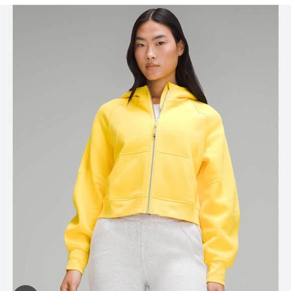 lululemon athletica Yellow Full-Zip Hoodie - Picture 1 of 6